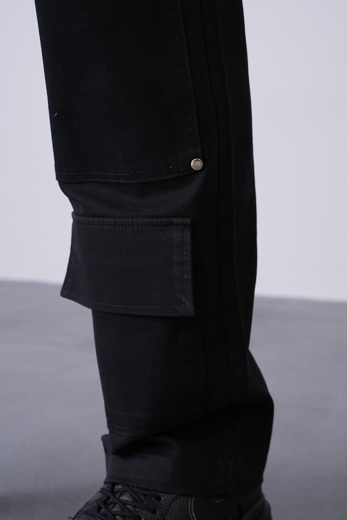 Ensemble Street Utility Noir – Veste & Pantalon Coupe Moderne