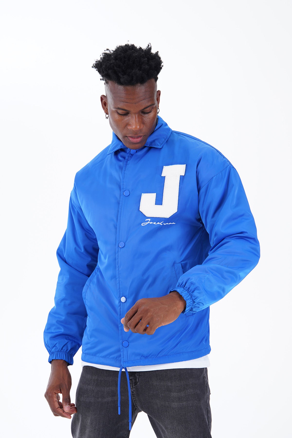 Veste Coach Just Human - Vert Menthe & Bleu Royal